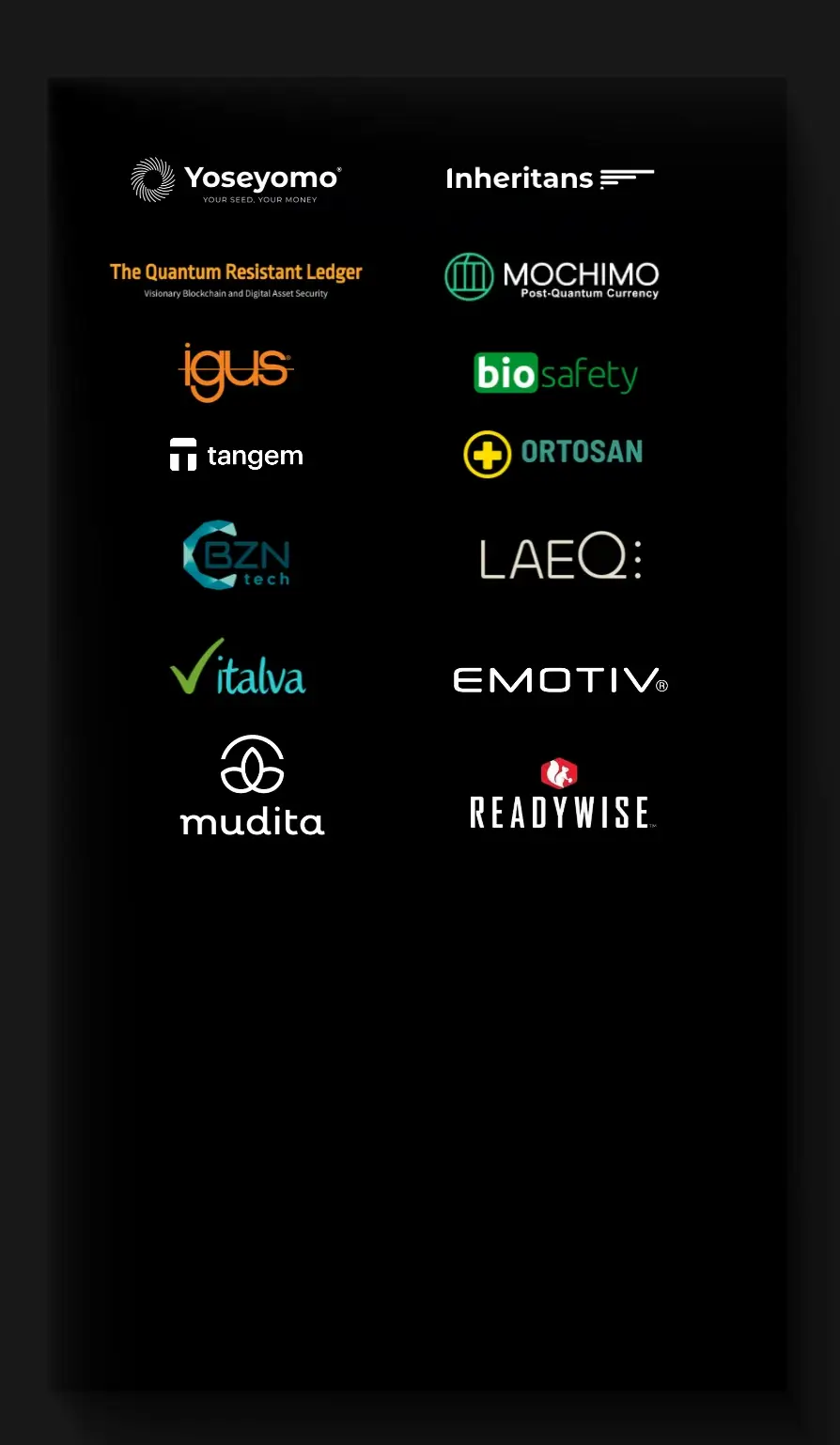 Logotipos de las marcas con las que colabora Unautomata